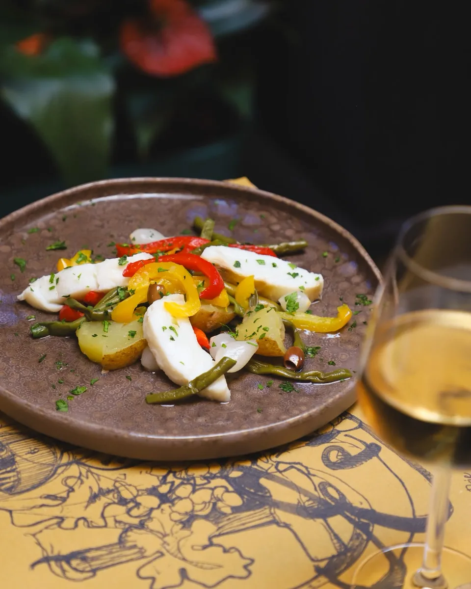 Cuore di filetto di baccalà tiepido