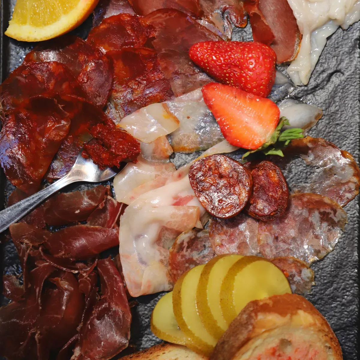 Misto di salumi iberici