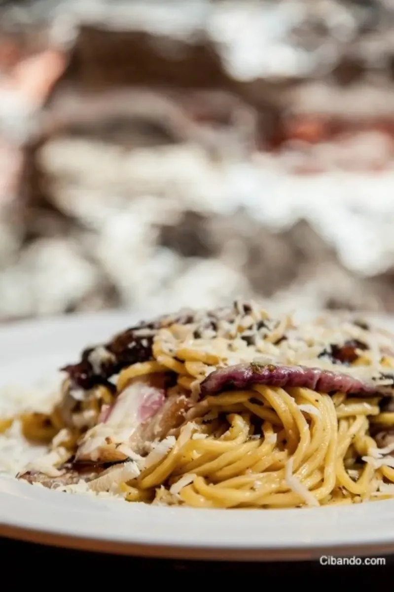 Taglierini alla Chioggia e pecorino stravecchio