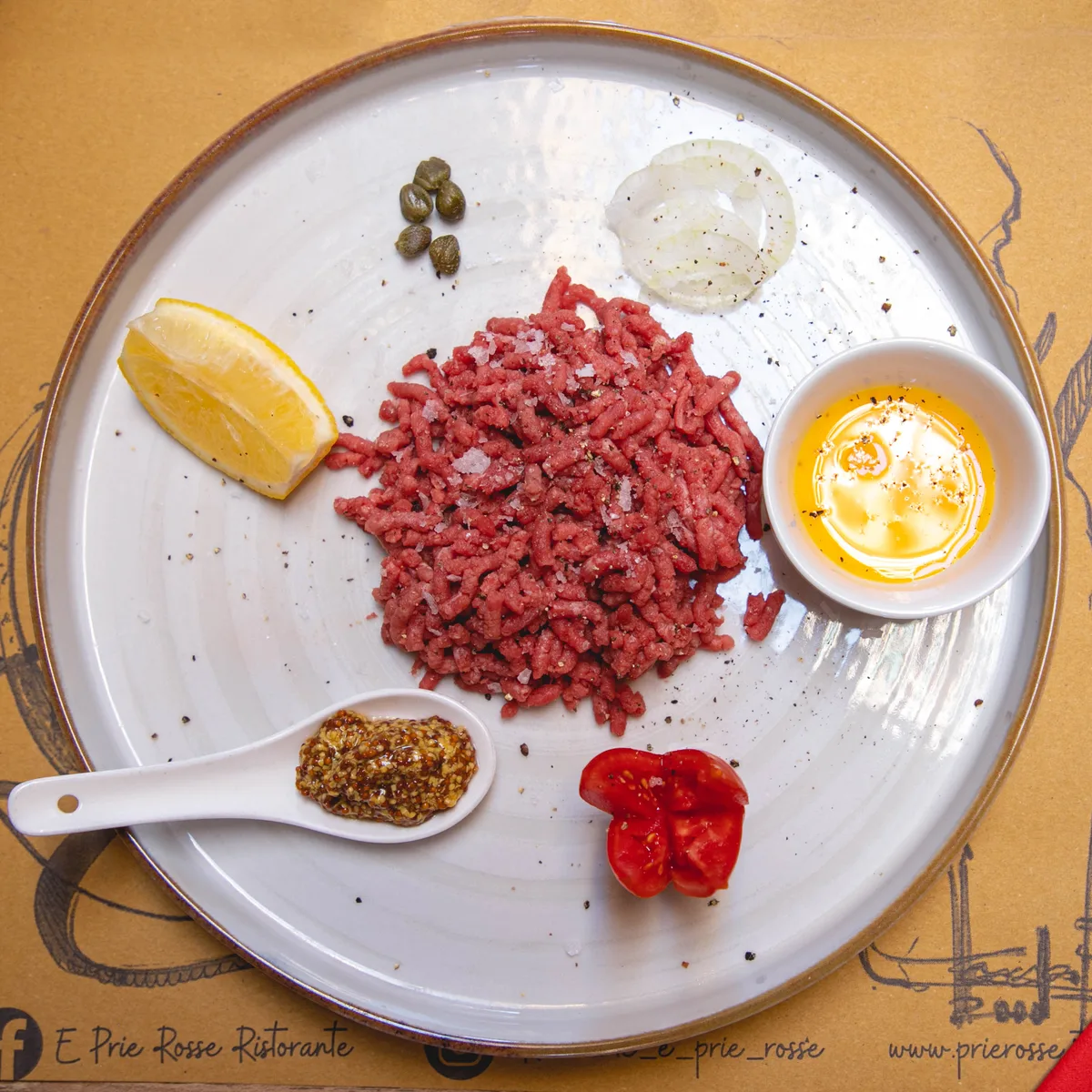 Tartare classica stile anni '80